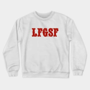 LFGSF - White Crewneck Sweatshirt